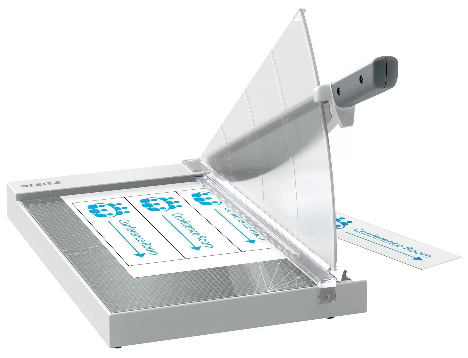 Резак LEITZ Office Precision, A4+, 15 листов, серый