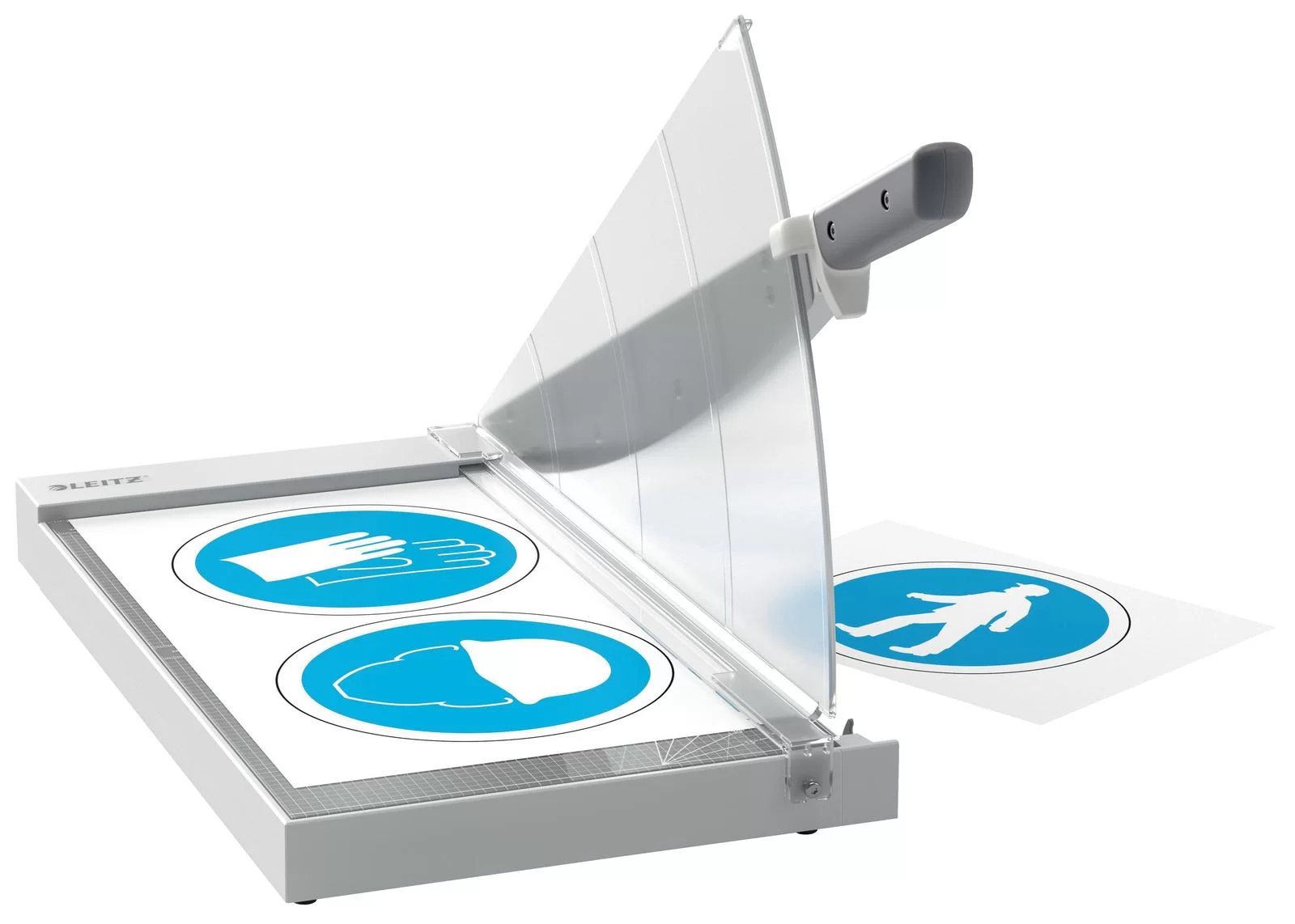 Ghilotina LEITZ Office Precision, A3, 15 foi, gri