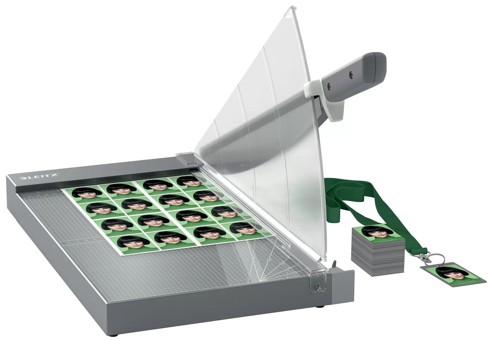 Ghilotina LEITZ Office Precision, A4+, 25 foi, gri