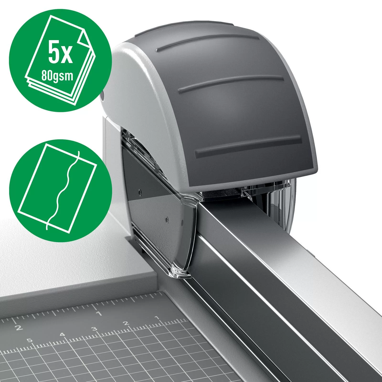 Lama p-u trimmer LEITZ Office Precision A4/A3, ondulat