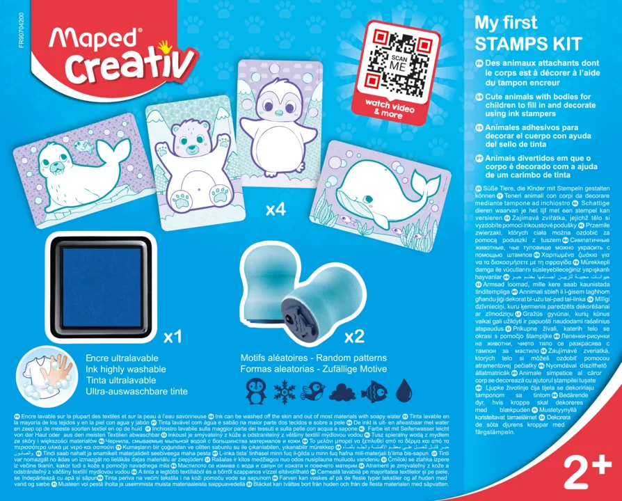 Set MAPED Creativ My First, stampile
