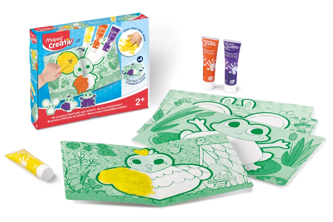 Set MAPED Creativ My First, pliant, guas cu degetele