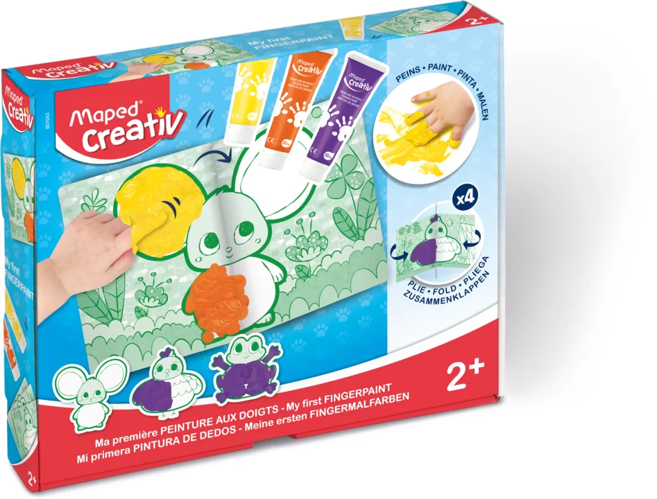 Set MAPED Creativ My First, pliant, guas cu degetele