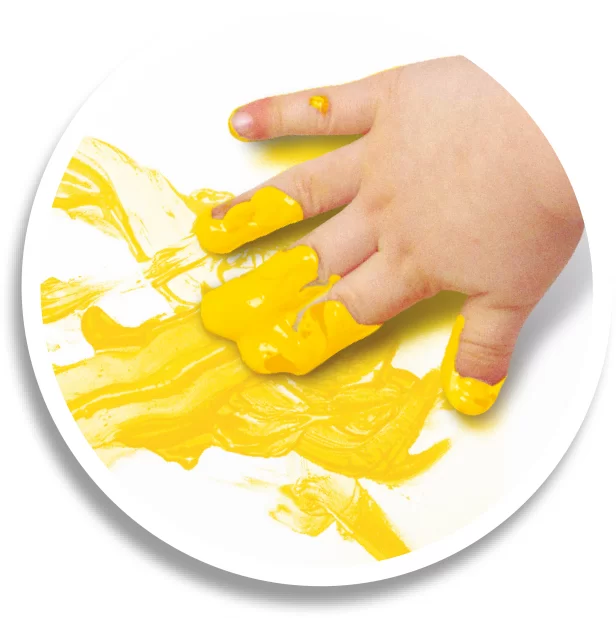 Set MAPED Creativ My First, pliant, guas cu degetele