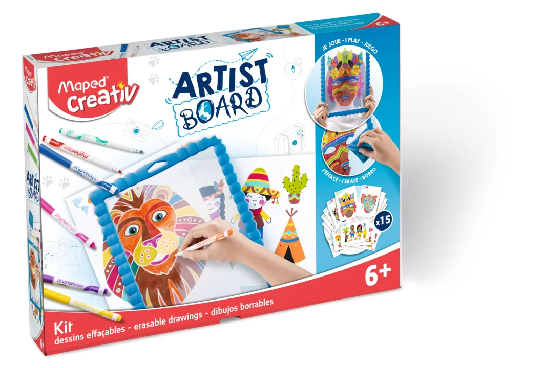 Set MAPED Creativ Artist, tabla - desene