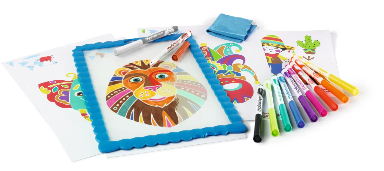 Set MAPED Creativ Artist, tabla - desene