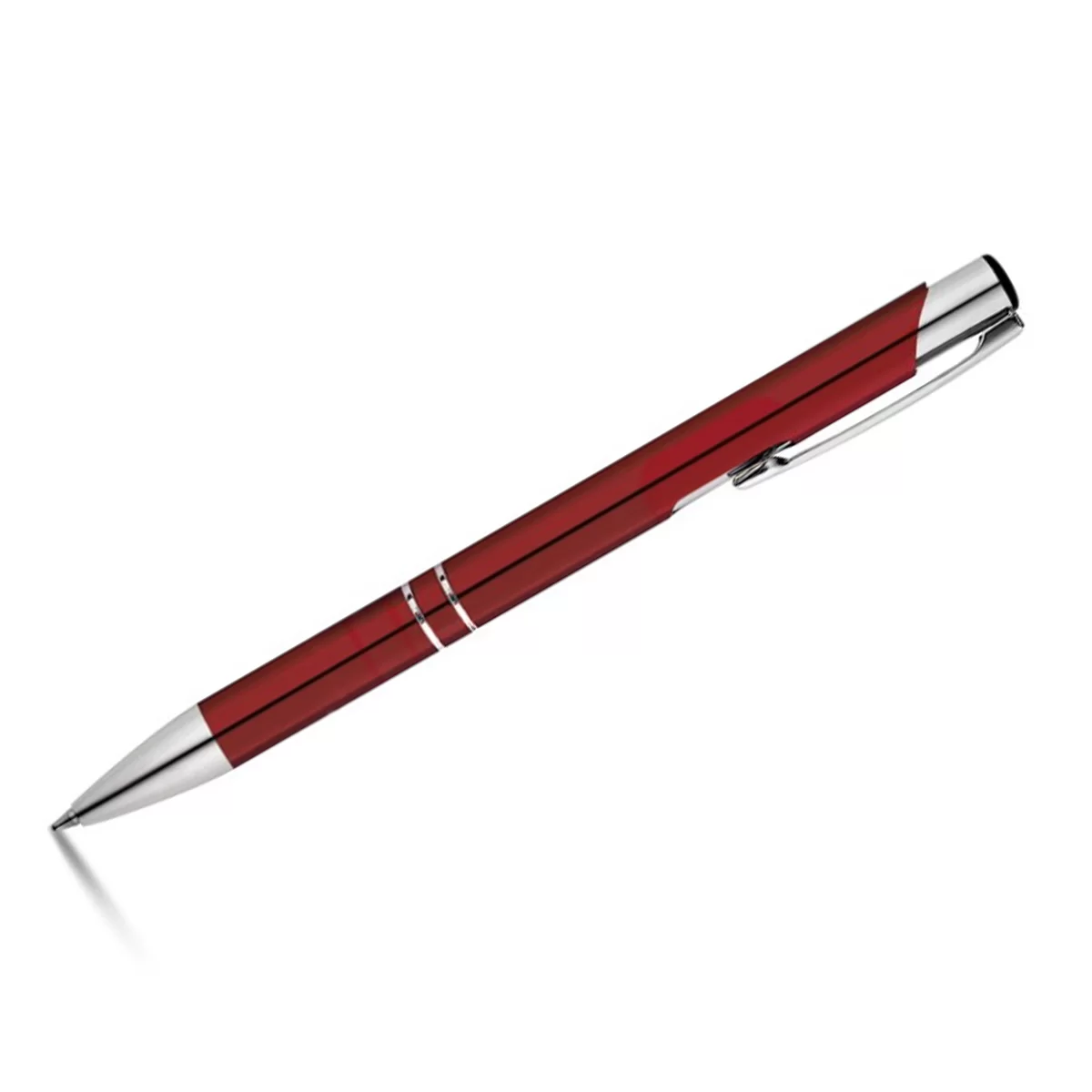Pix cu mecanism BETA, aluminiu, bordo