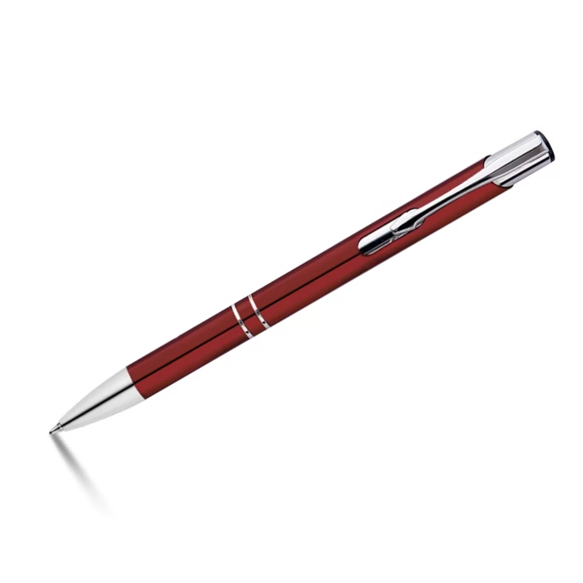Pix cu mecanism BETA, aluminiu, bordo