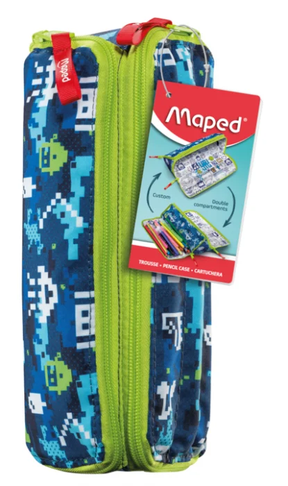 Penar MAPED Fancy Blue Pixel, triunghiular