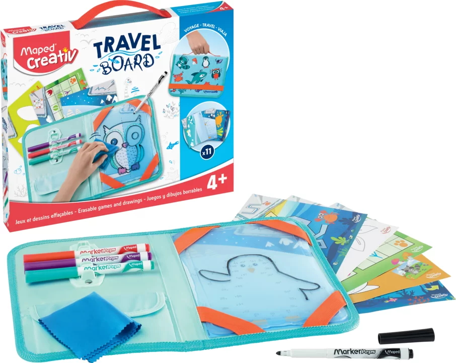 Set MAPED Creativ Travel, tabla - desene