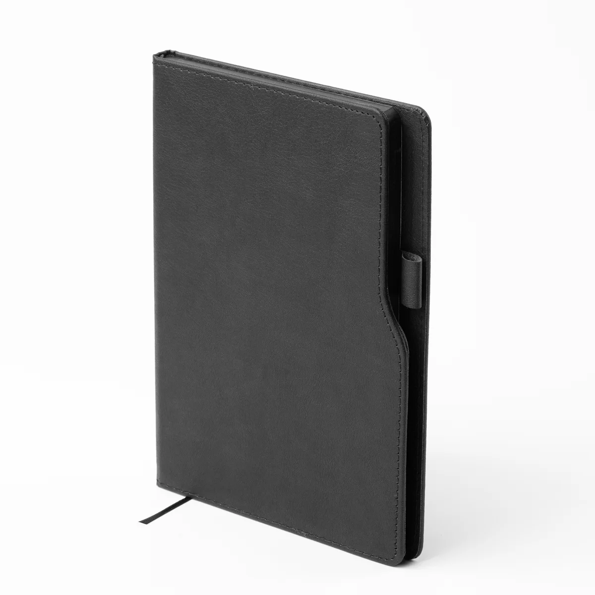 Agenda nedatata AKKLAS 13x21cm, 96 foi, negru