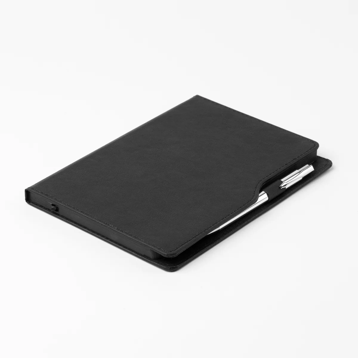 Agenda nedatata AKKLAS 13x21cm, 96 foi, negru