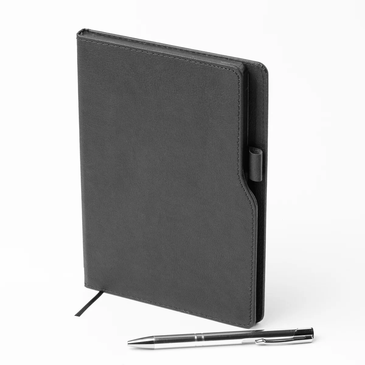 Agenda nedatata AKKLAS 13x21cm, 96 foi, negru