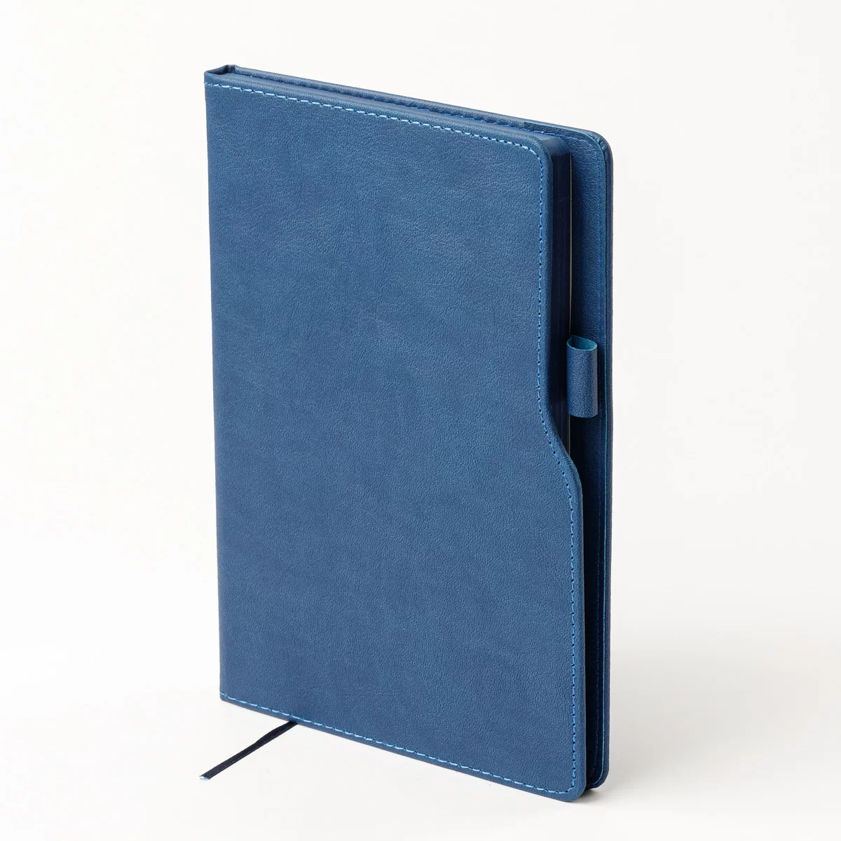 Agenda nedatata AKKLAS 13x21cm, 96 foi, albastru