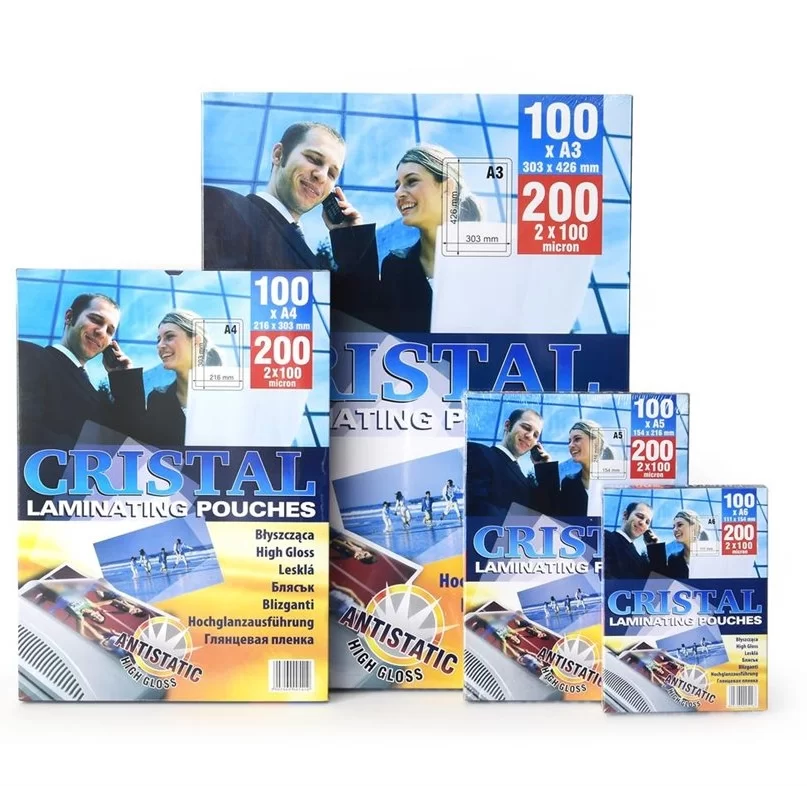 Folii pentru laminare ARGO 65x95mm, 175mic, 100 foi