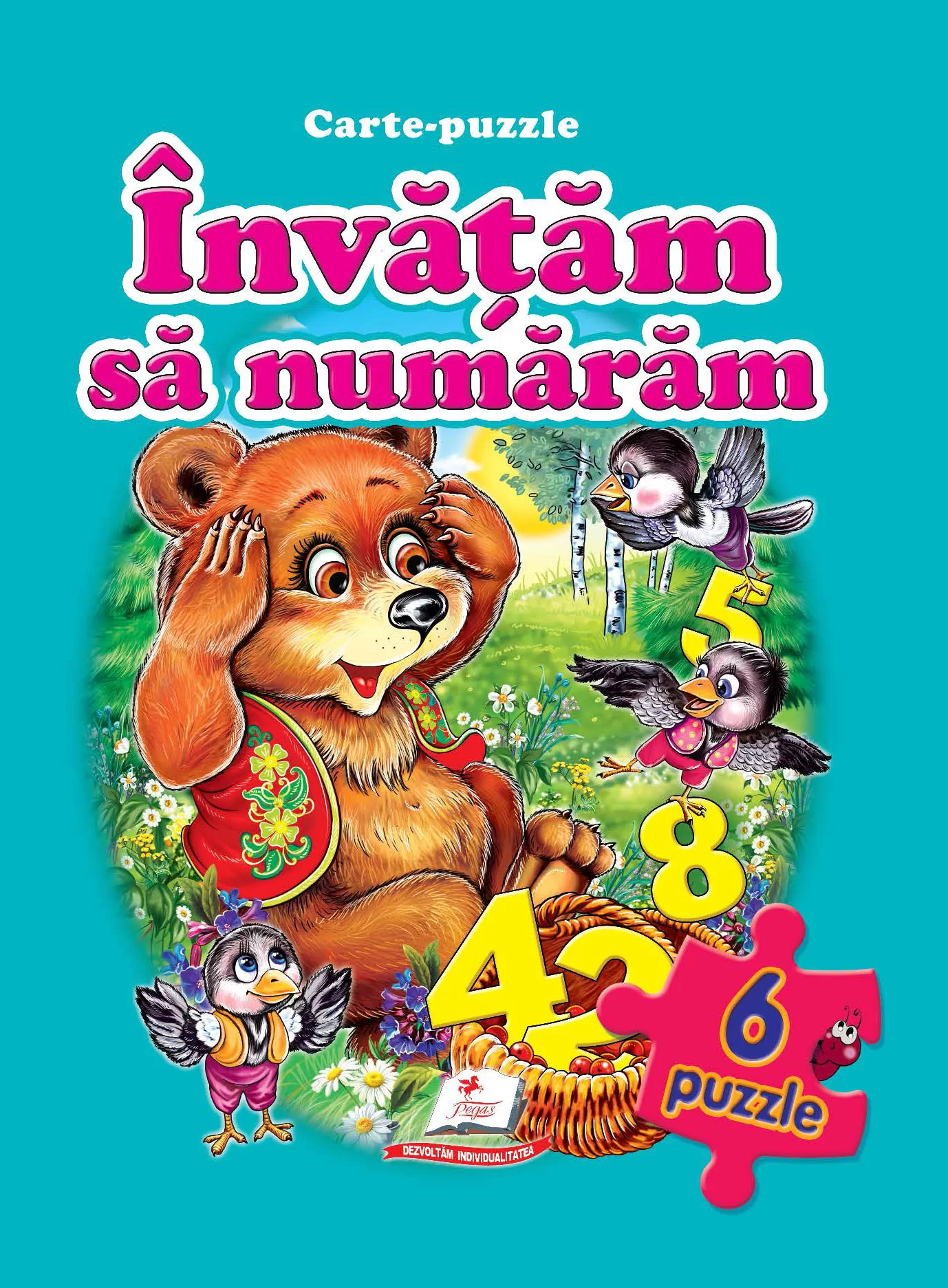 Cartea INVATAM SA NUMARAM - 6 puzzle 