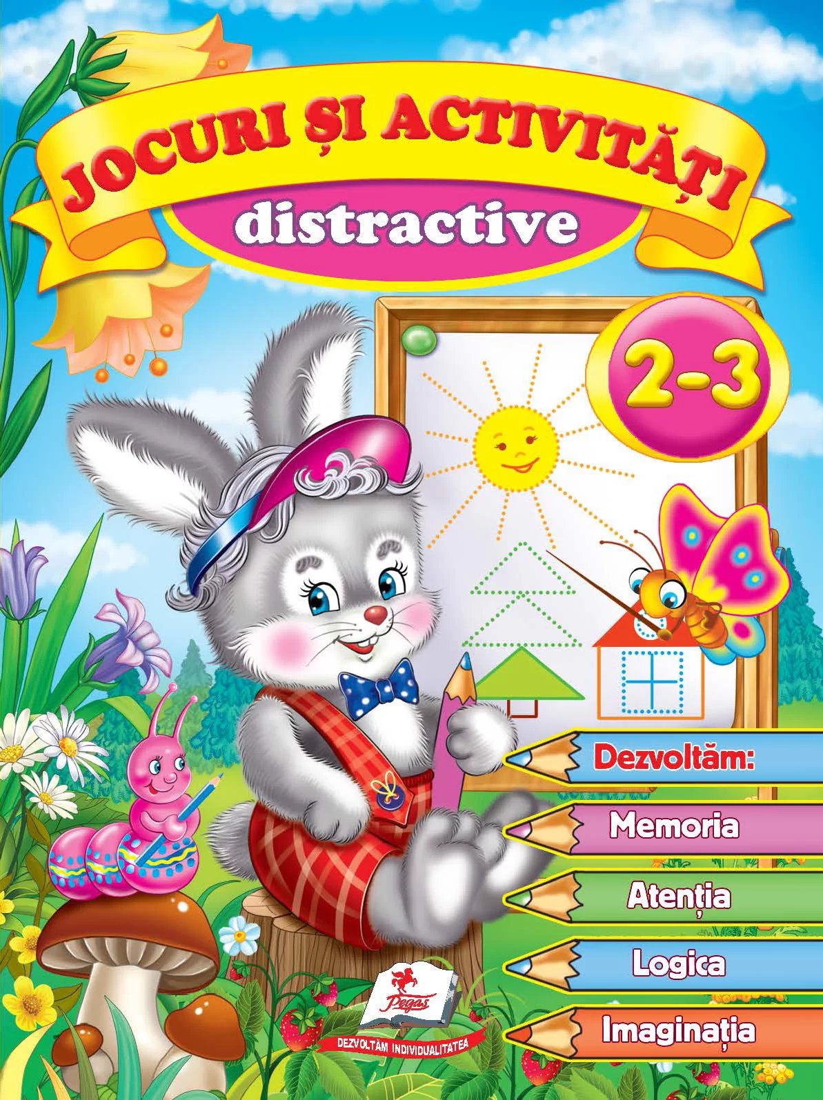 Книга Jocuri si activitati distractive, 2-3 ani