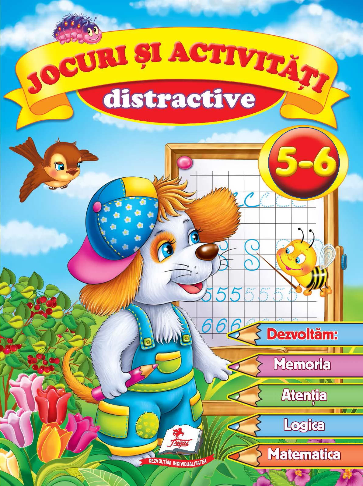 Книга Jocuri si activitati distractive, 5-6 ani