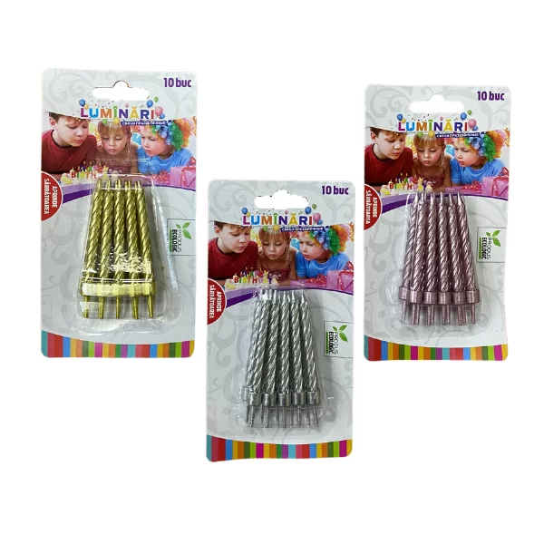 Luminari matalice, 10 bucati