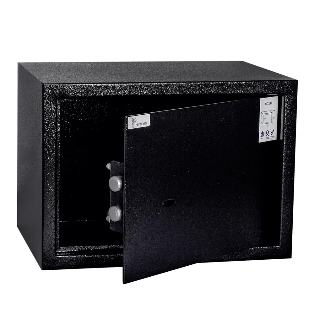 Сейф металлический FEROCON BS-25K 250x350x250 мм
