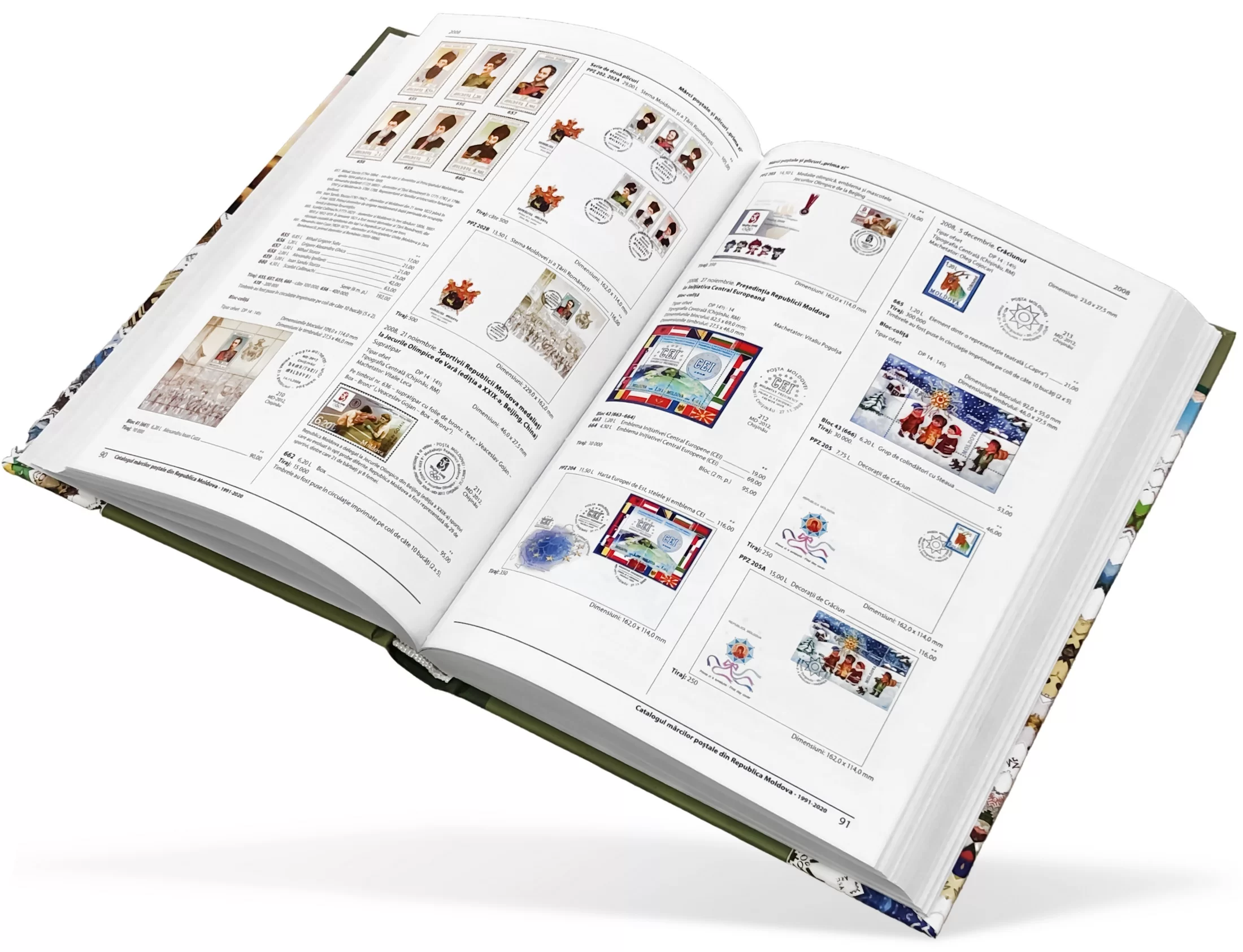 Catalogul marcilor postale din RM 1991-2020 ro