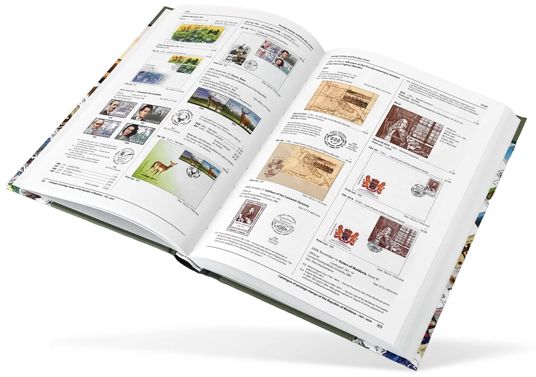 Catalogul marcilor postale din RM 1991-2020 engl.