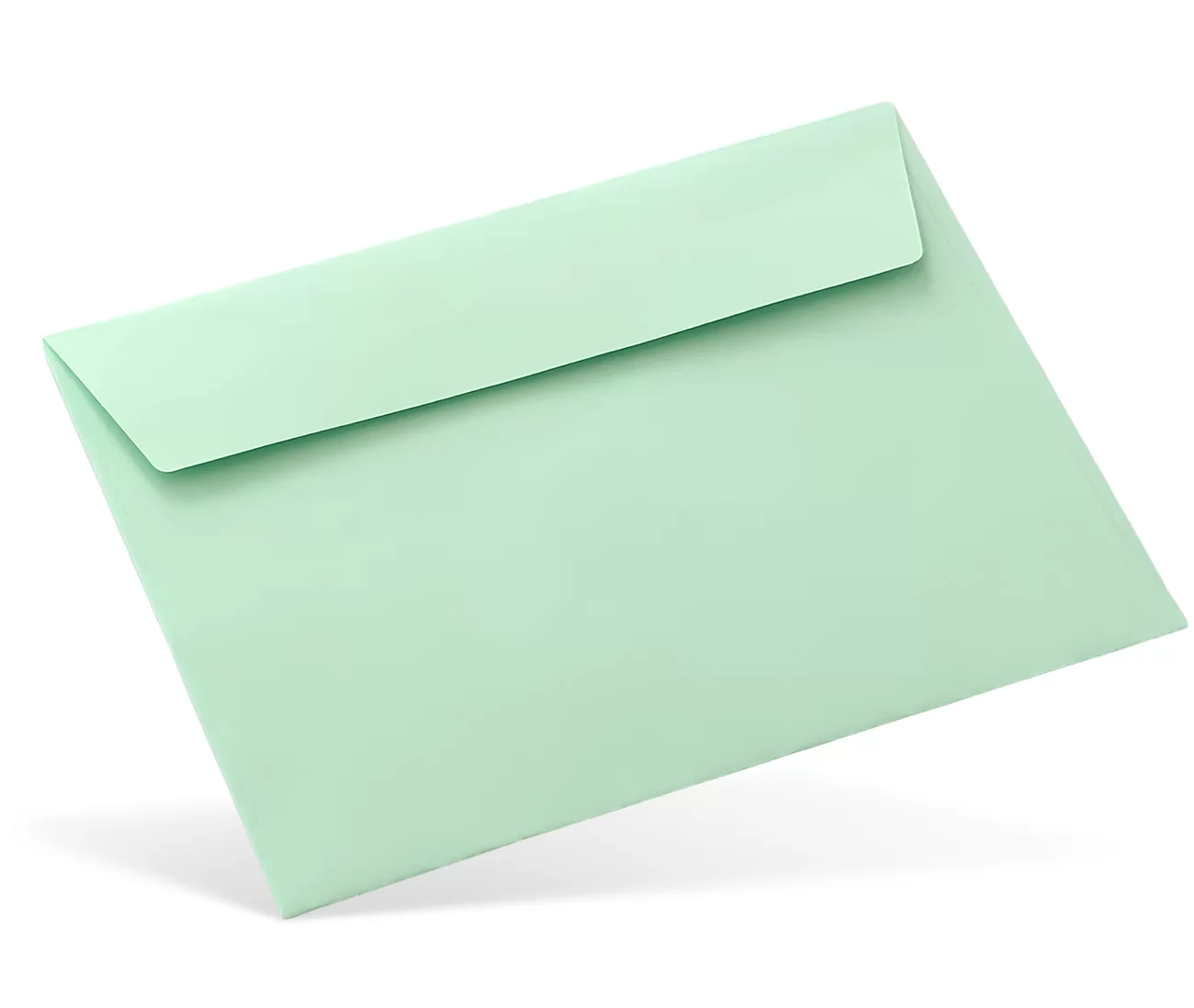 Plic BV C6 114x162 mm, 80 gr/m2, sil., verde chiaro