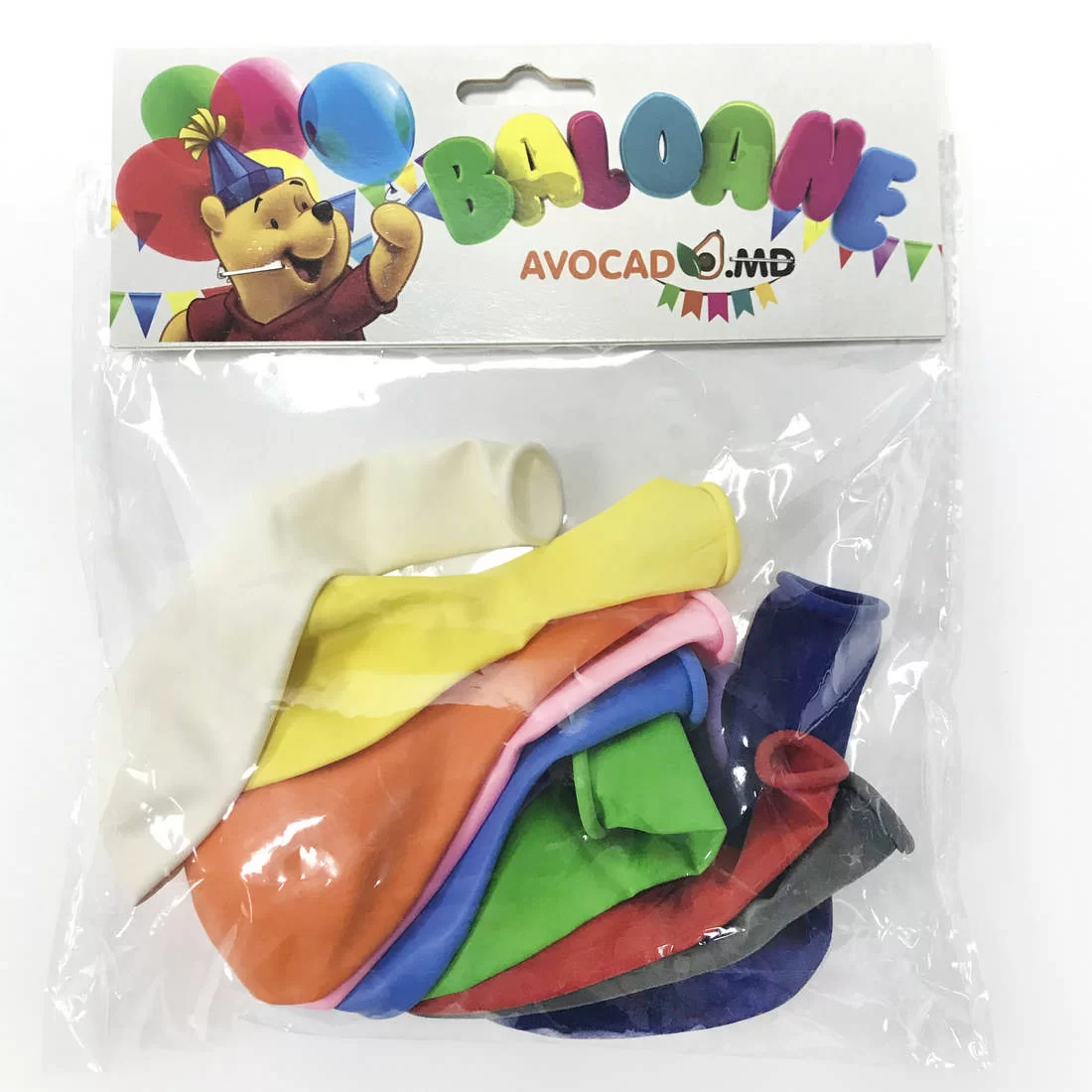 Baloane colorate SB012, 30 cm, 10 bucati