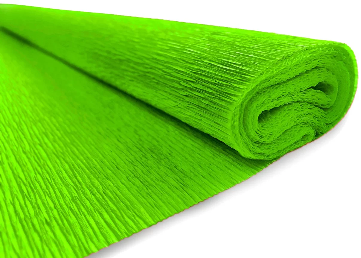 Hirtie creponata INTERDRUK Classic 50x200cm, verzuie
