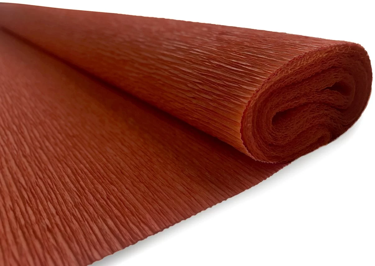 Hirtie creponata INTERDRUK Classic 50x200cm maro deschis
