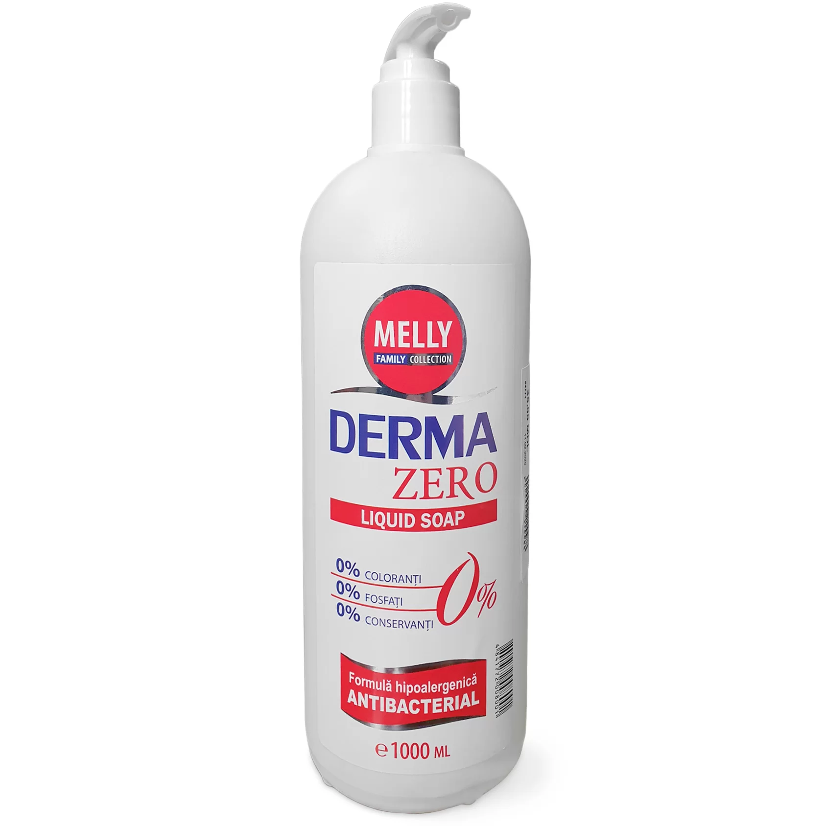 Sapun lichid MELLY Derma Zero, antibacterial, 1l