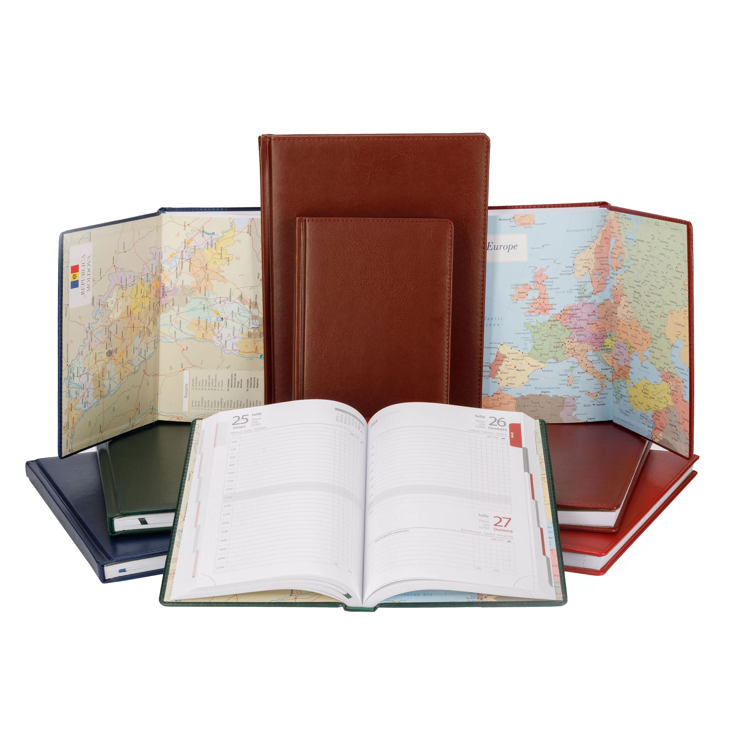 Agenda datata 2025 CLASSIC A5, 168 foi neagra
