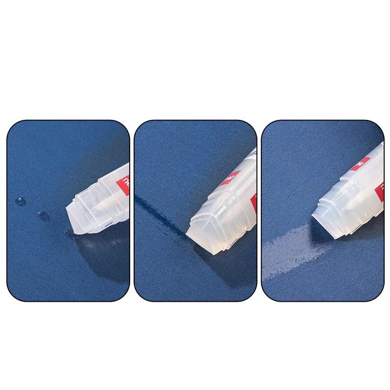 Lipici solid DELI ACR triunghiular, 8gr, transparent