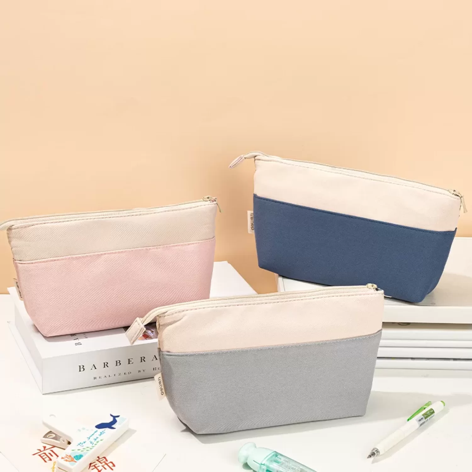 Penar DELI YKK Zipper, 21x10x10.5 cm