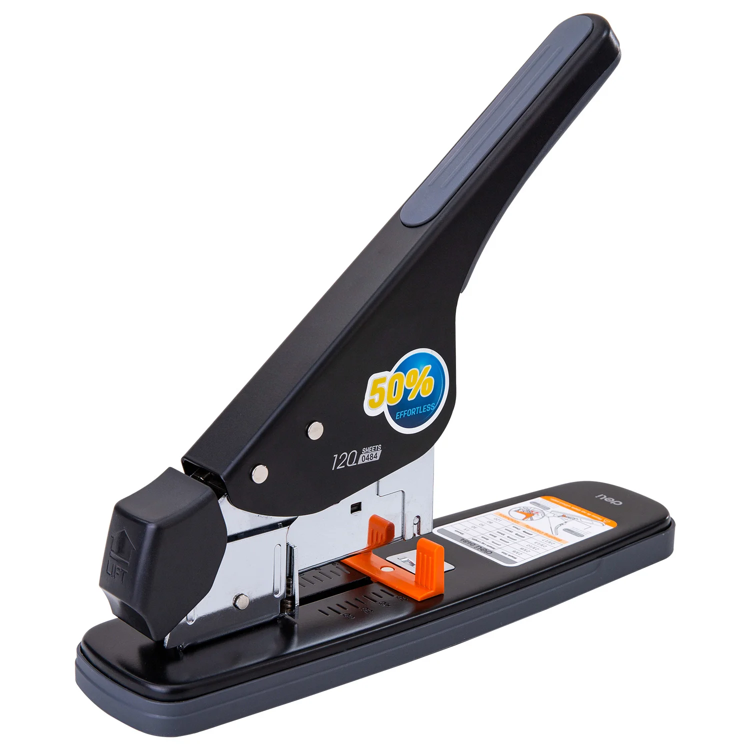 Capsator DELI Pro, 120 foi, negru