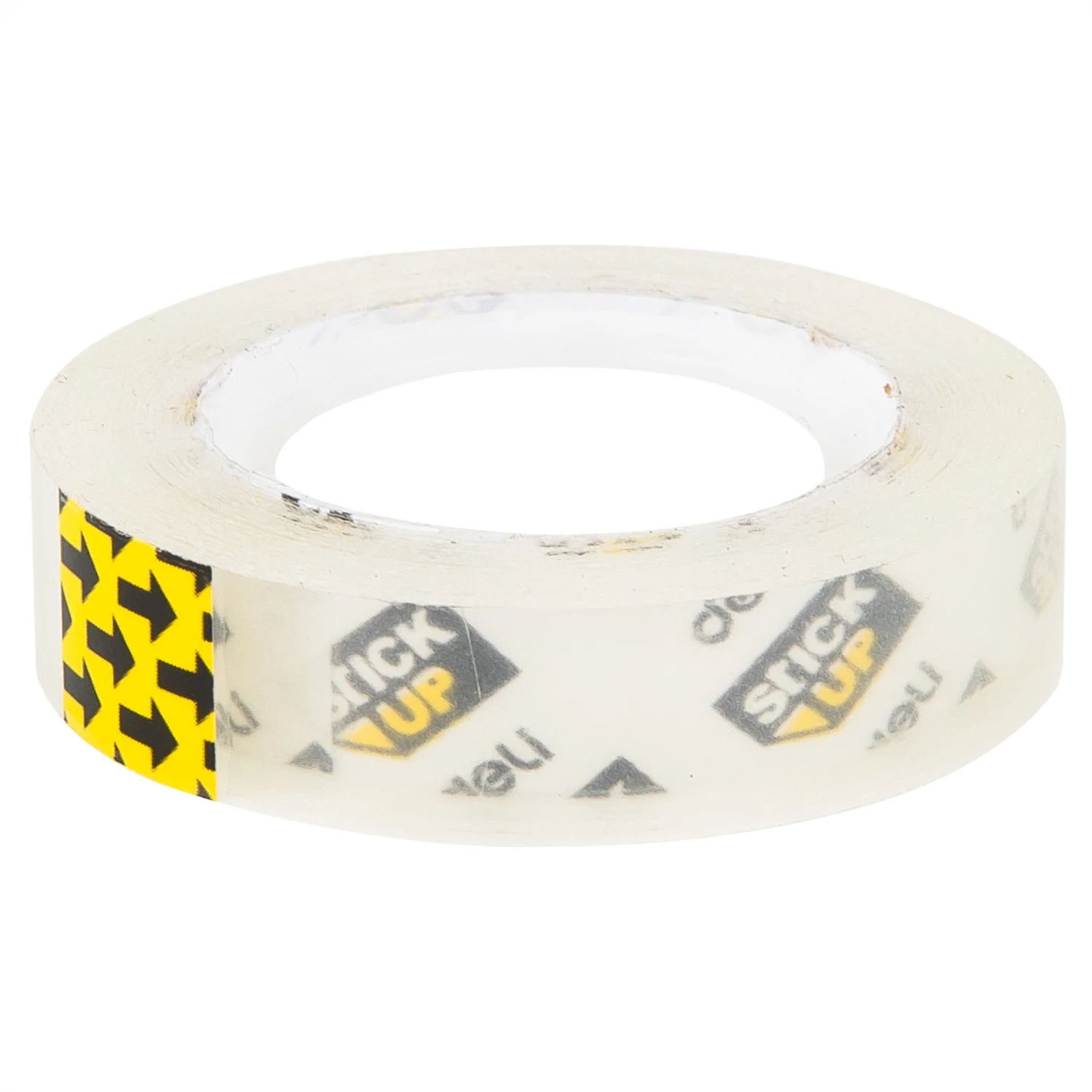 Banda adeziva transparenta DELI StickUp 12mm x 30m