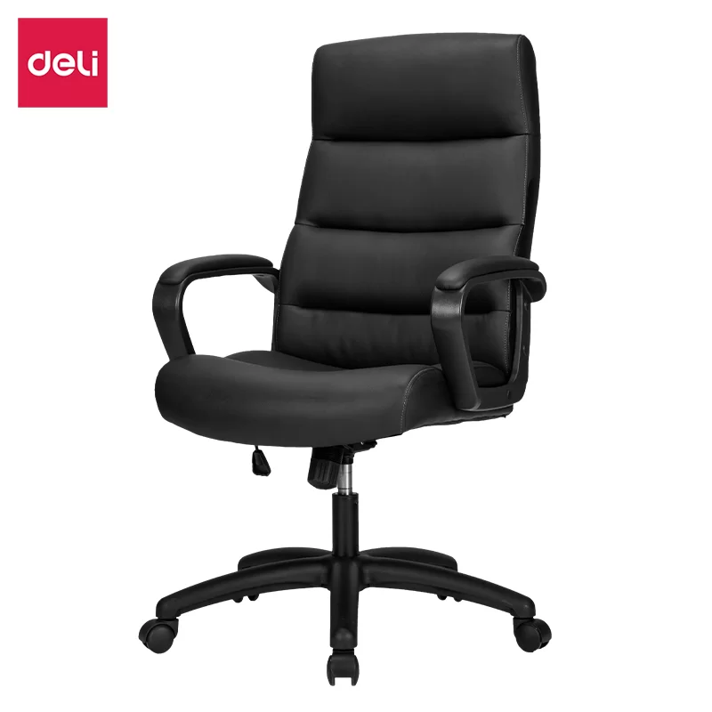 Fotoliu DELI 4516, eco piele, negru