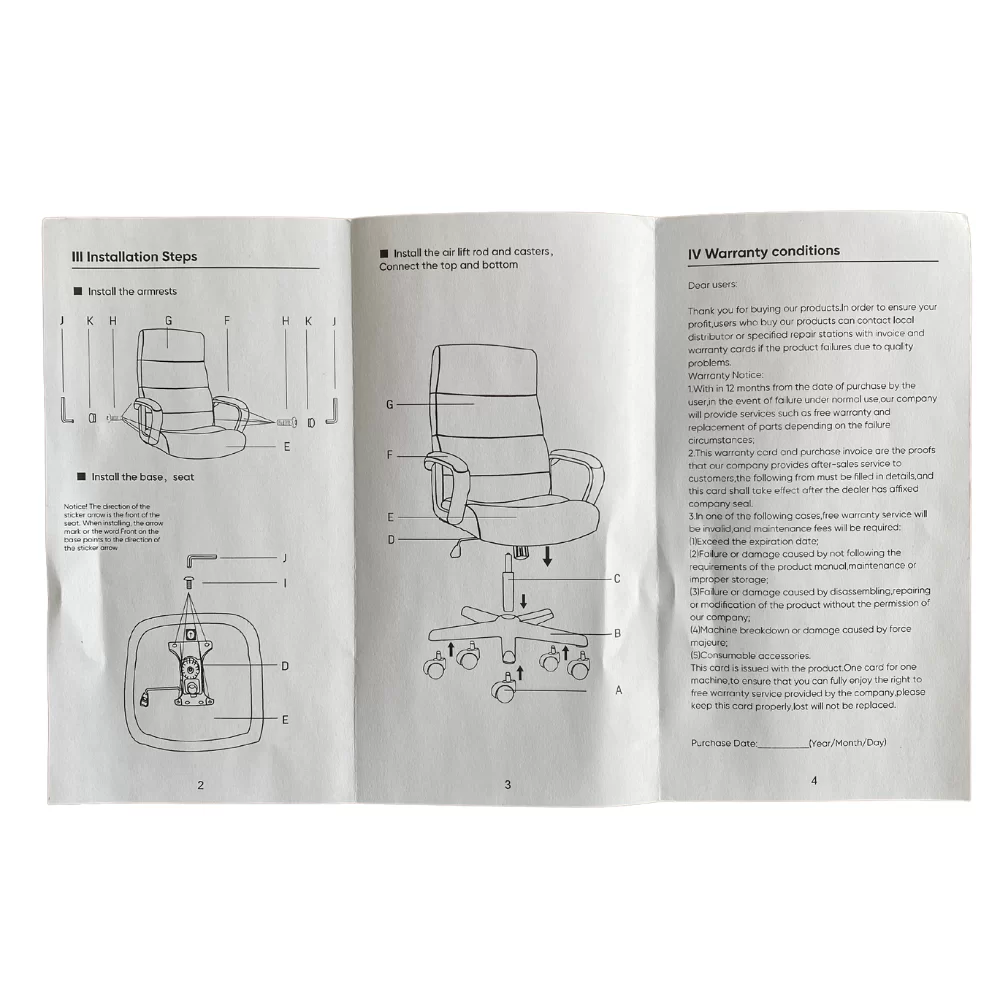 Fotoliu DELI 4516, eco piele, negru
