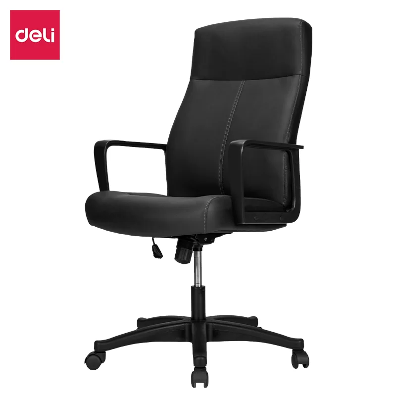 Fotoliu DELI 4519, eco piele, negru