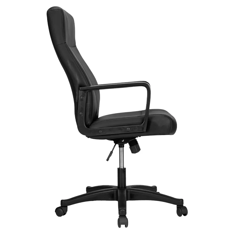 Fotoliu DELI 4519, eco piele, negru