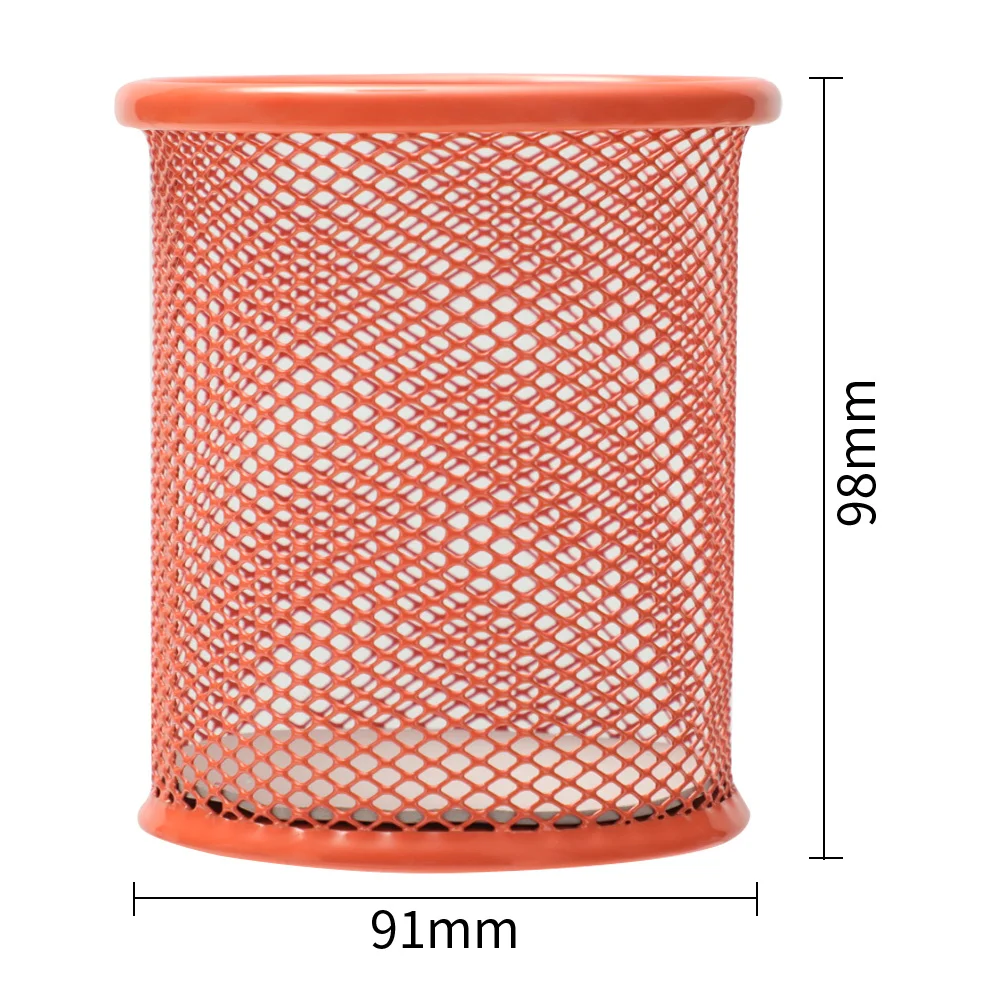 Pahar pentru pixuri DELI D9х10cm, metal, color