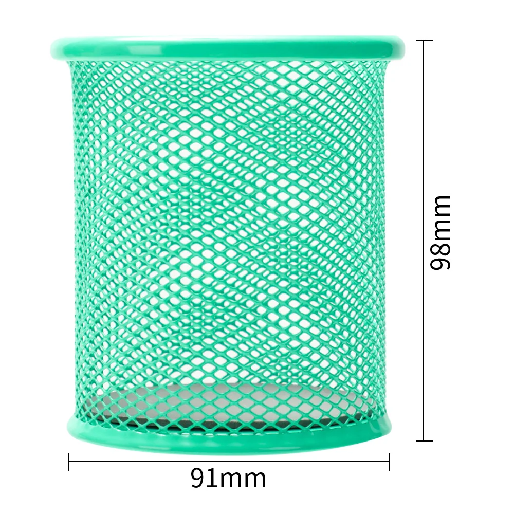 Pahar pentru pixuri DELI D9х10cm, metal, color