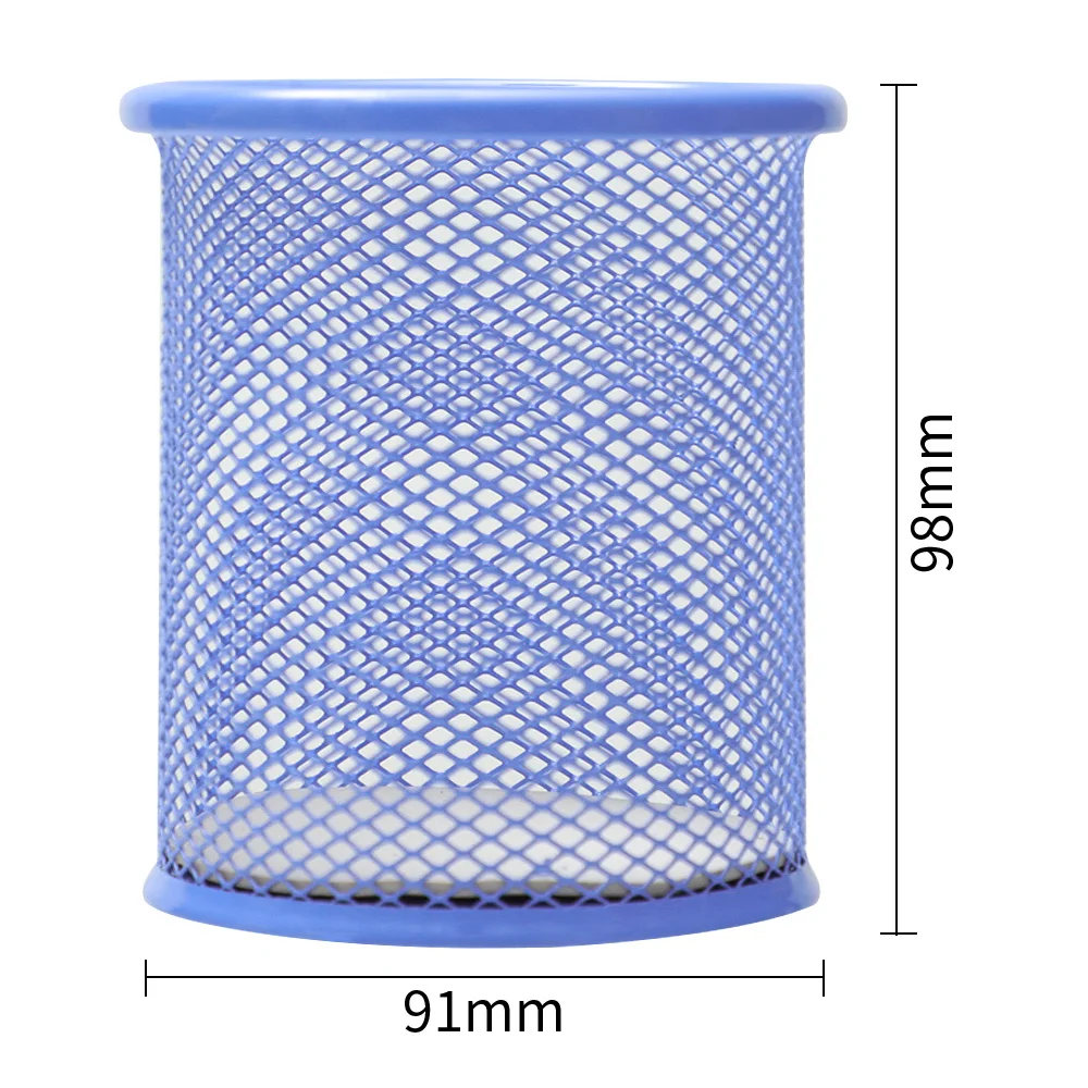 Pahar pentru pixuri DELI D9х10cm, metal, color