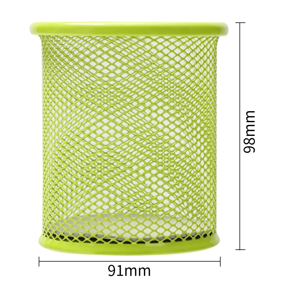 Pahar pentru pixuri DELI D9х10cm, metal, color