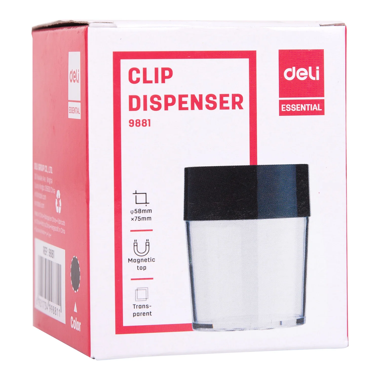 Suport pentru agrafe DELI Essential