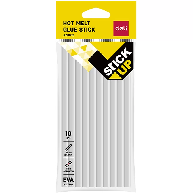 Стержни клеевые DELI StickUp, 11x200 мм, 10 штук