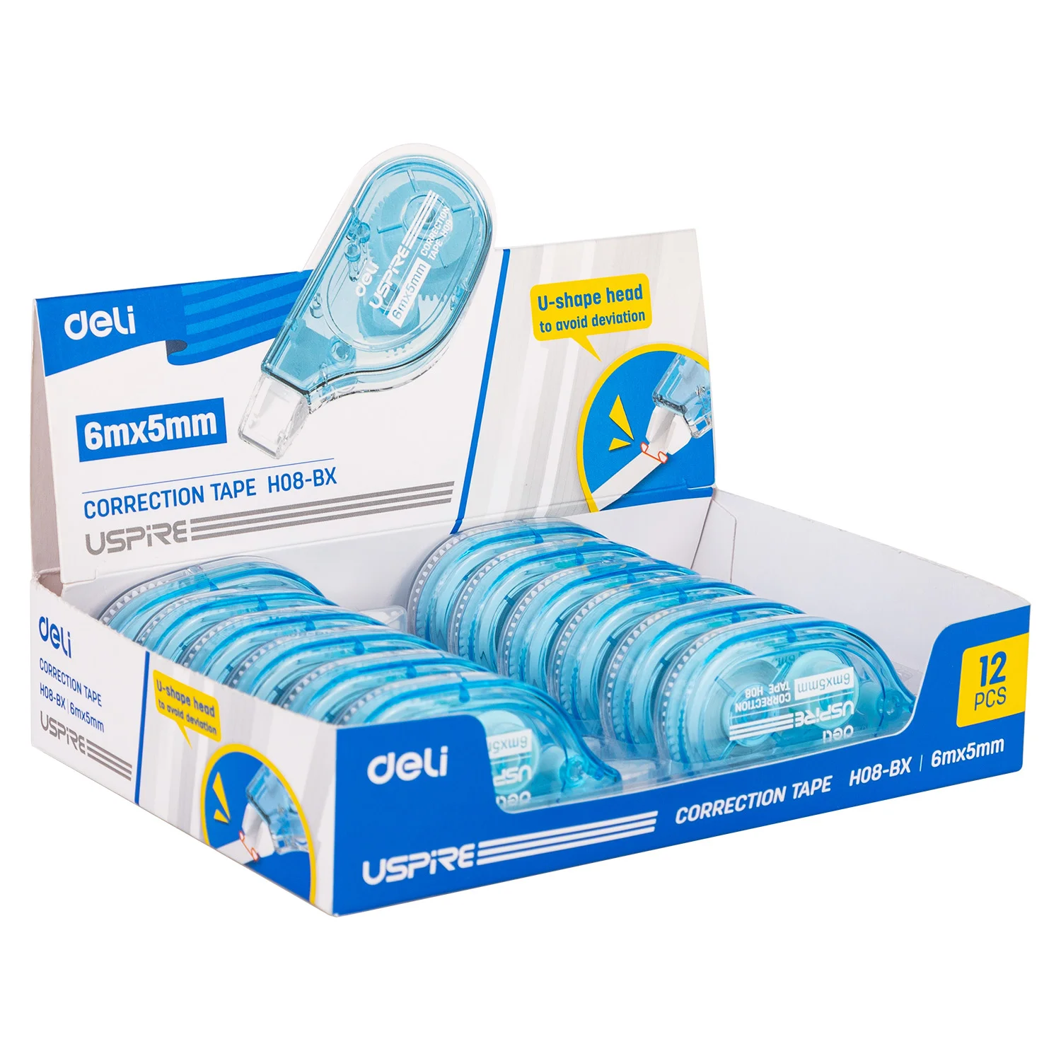 Banda corectoare DELI Uspire, 5mm x 6m