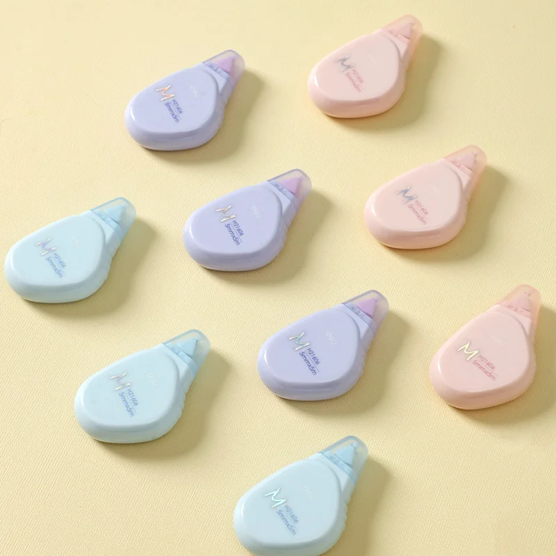 Banda corectoare DELI Macaron 5mm x 5m