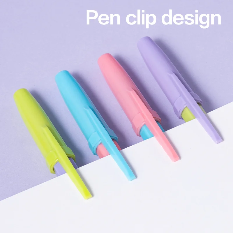 Pix DELI P1-Vibrant, 0.7mm, albastru