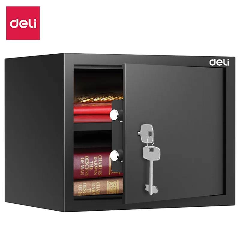 Сейф металлический DELI T563 300х380х300 мм
